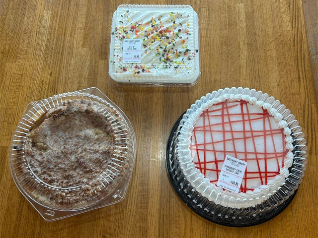 desserts
